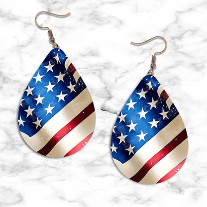 Patriotic Teardrop Earring Collection - 16 - jewelry