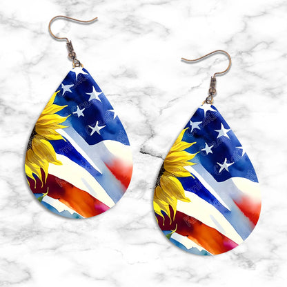 Patriotic Teardrop Earring Collection - 18 - jewelry