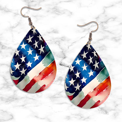Patriotic Teardrop Earring Collection - 21 - jewelry