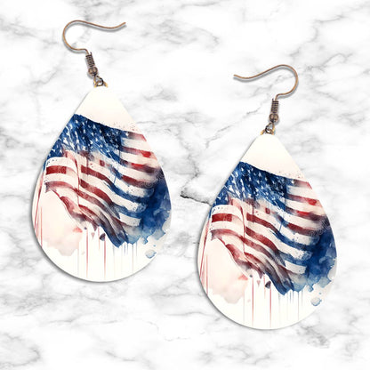 Patriotic Teardrop Earring Collection - 23 - jewelry