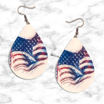 Patriotic Teardrop Earring Collection - 25 - jewelry