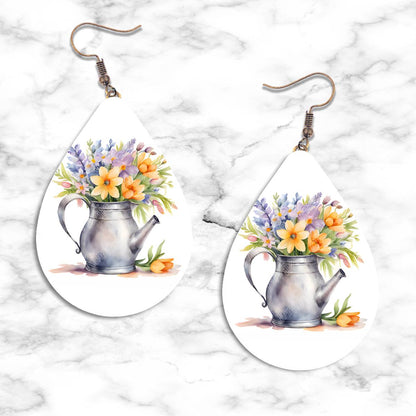 Sunflower Designs Teardrop Earring Collection - Kimmie's Creations L.L.C.