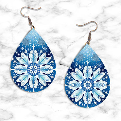 Winter Designs Teardrop Earring Collection - 04 - jewelry