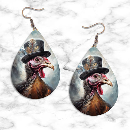 Turkey Fall Teardrop Earring Collection - 03 / Standard - jewelry