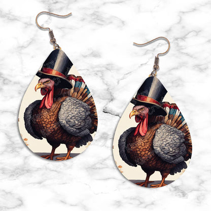 Turkey Fall Teardrop Earring Collection - 04 / Standard - jewelry