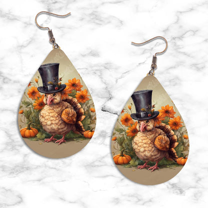 Turkey Fall Teardrop Earring Collection - 06 / Standard - jewelry