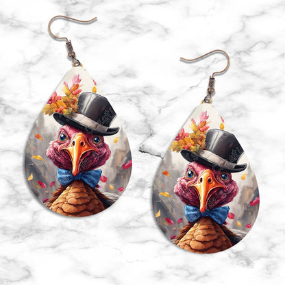 Turkey Fall Teardrop Earring Collection - 08 / Standard - jewelry