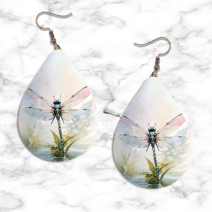 Dragonfly Teardrop Earring Collection - 01 - jewelry