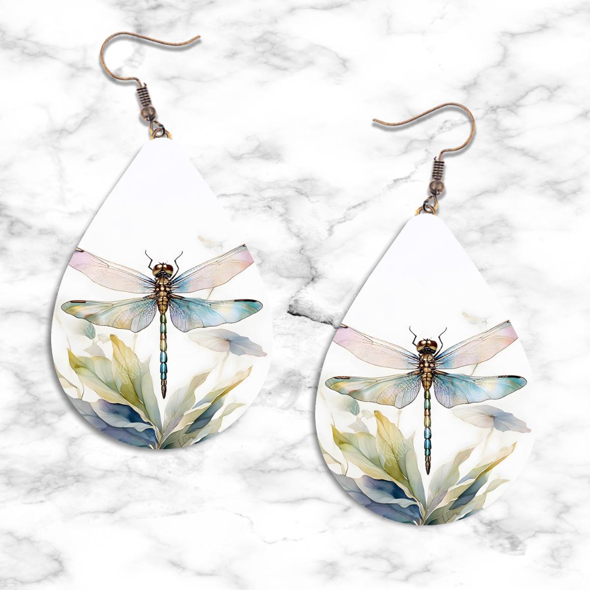 Dragonfly Teardrop Earring Collection - 05 - jewelry