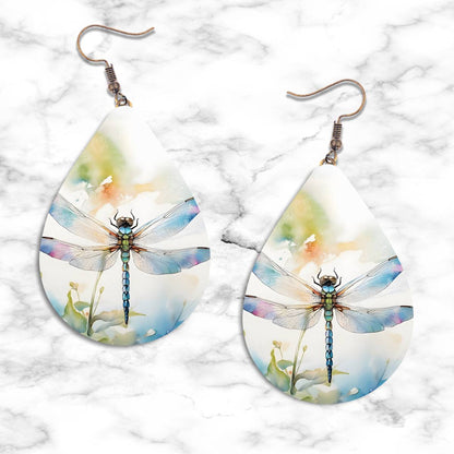 Dragonfly Teardrop Earring Collection - 06 - jewelry