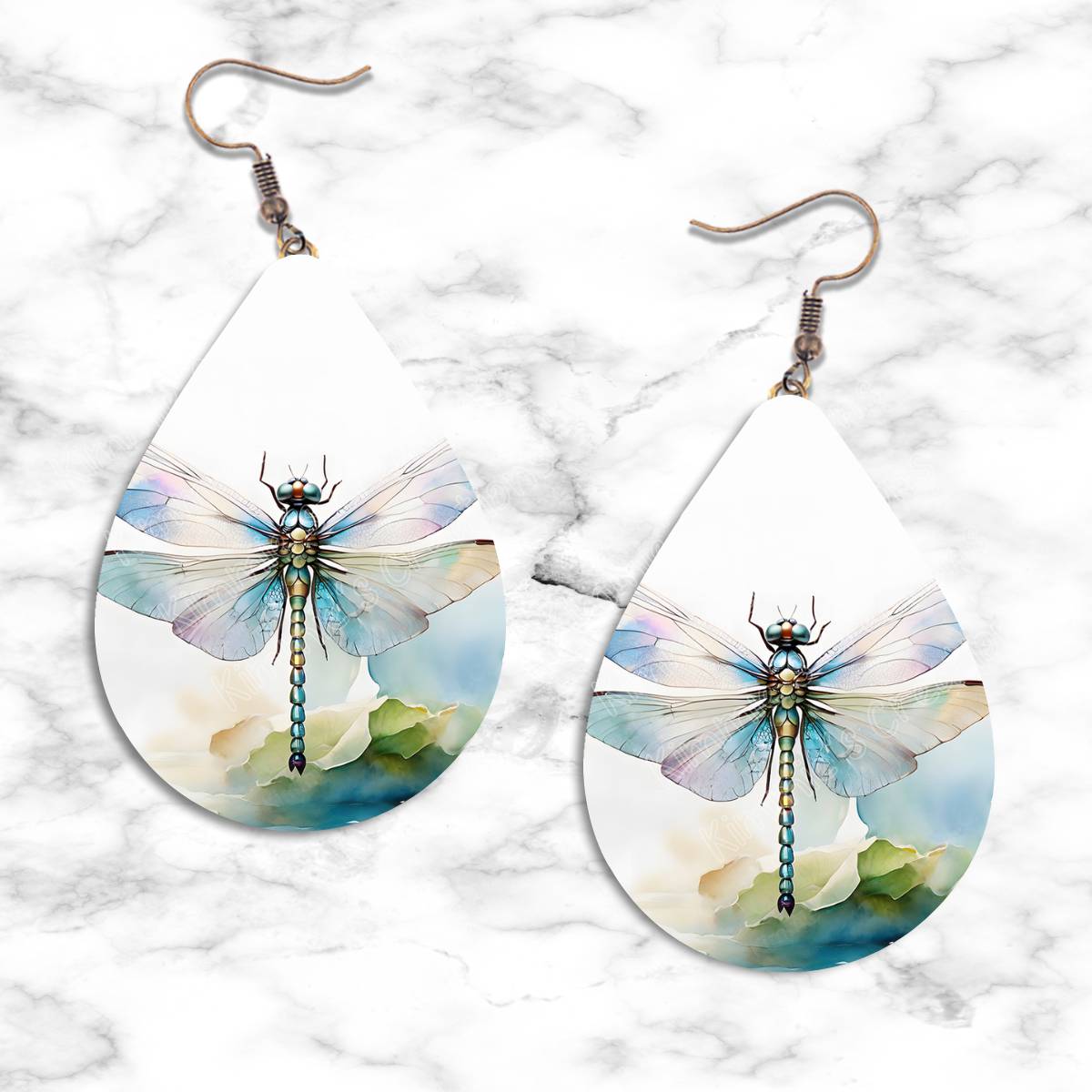 Dragonfly Teardrop Earring Collection - 07 - jewelry