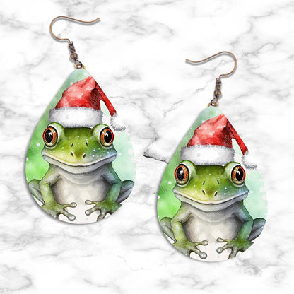 Christmas Frog Earring Collection - 01 - jewelry