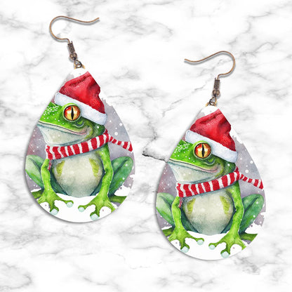 Christmas Frog Earring Collection - 06 - jewelry