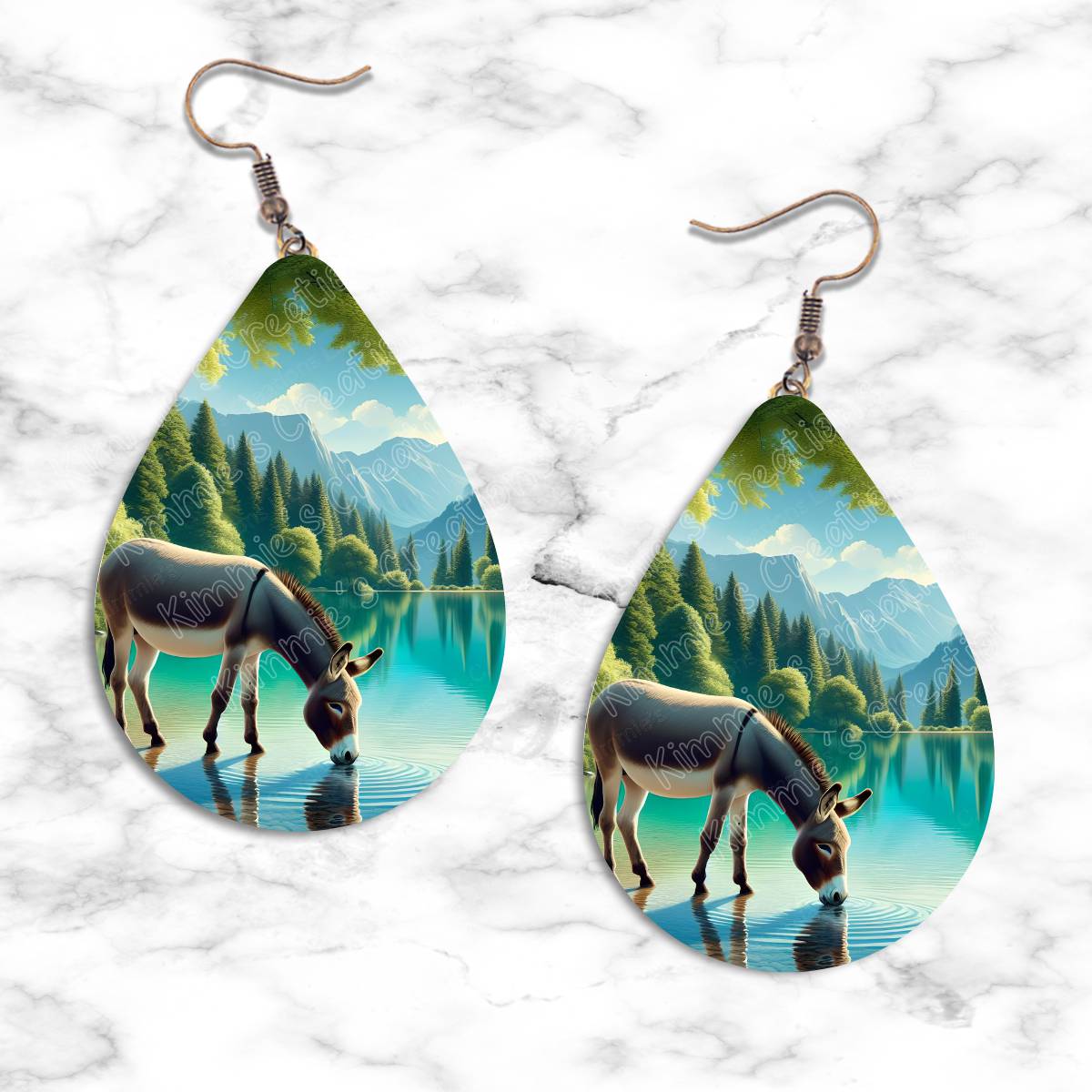 Donkey Haven Teardrop Earring - jewelry