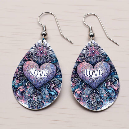 Valentine’s Teardrop Earring Collection - 01 - jewelry