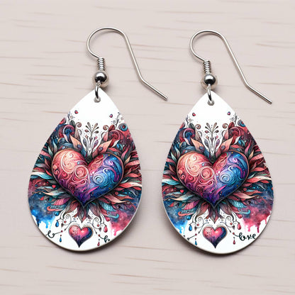 Valentine’s Teardrop Earring Collection - 03 - jewelry
