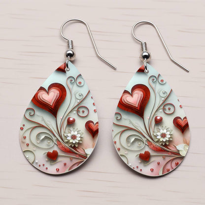 Valentine’s Teardrop Earring Collection - 07 - jewelry