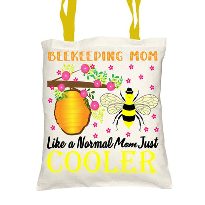 Beekeeping Mom Tote Bag with Cosmetic - tote