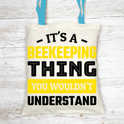 It’s a Beekeeping Thing Tote Bag with Cosmetic - tote