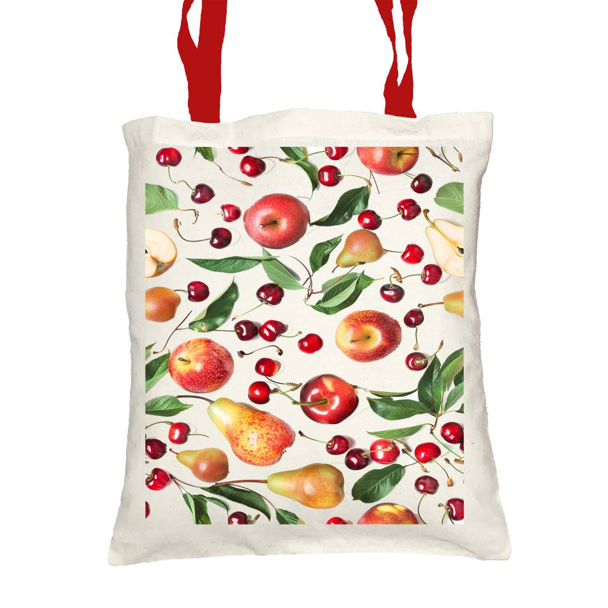 Orchard Fruits Tote Bag with Cosmetic - tote