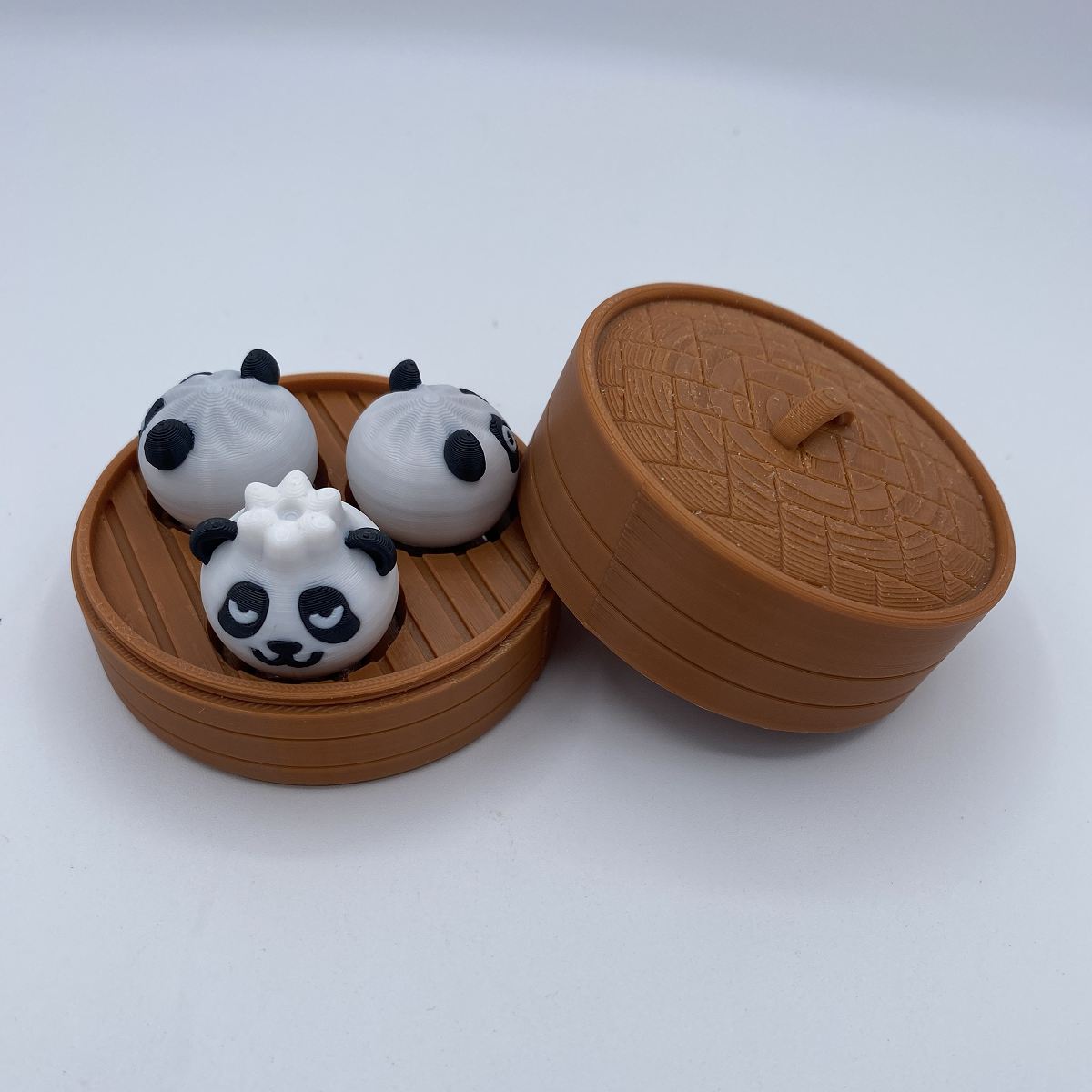 Pan Dumpling Clicker Fidgets - 3D Printed Sensory Toy (1, 3, or 7 Clickers)