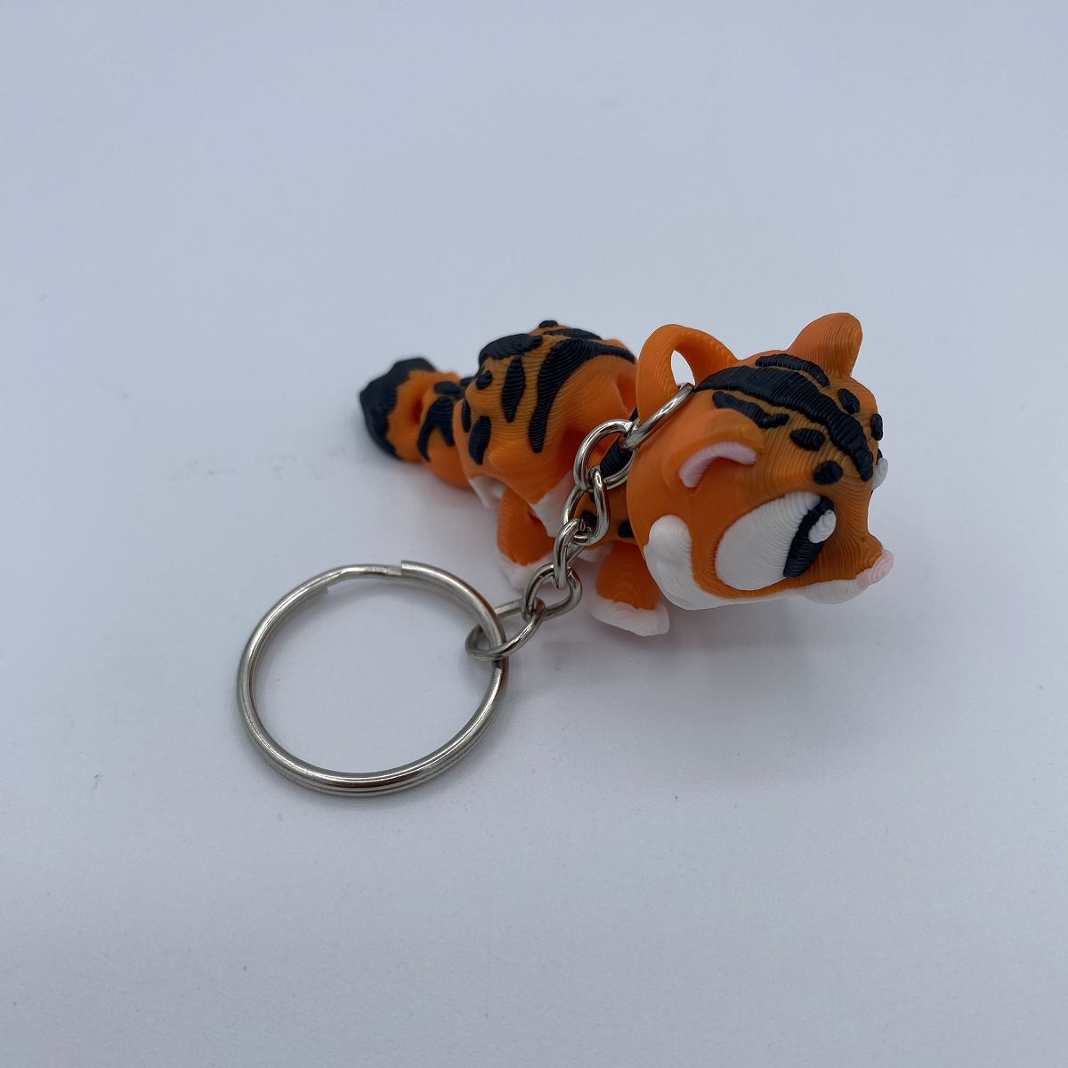 Tiger flexi Keychain 3d print