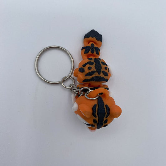 Tiger flexi Keychain 3d print