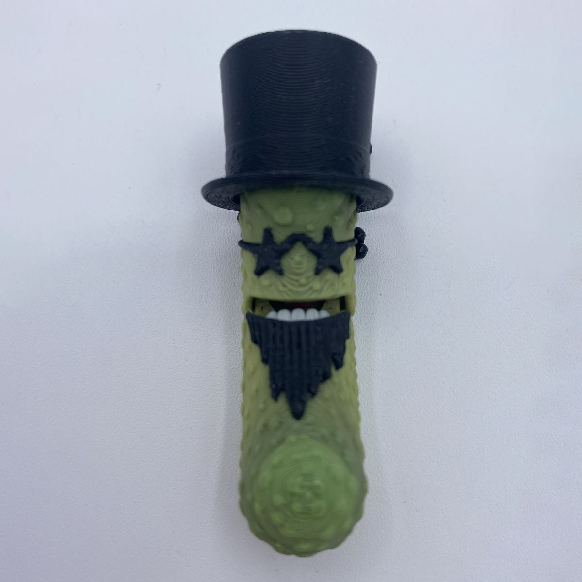 Tickles the Pickle - Articulated 3D Printed Fidget Toy & Keychain