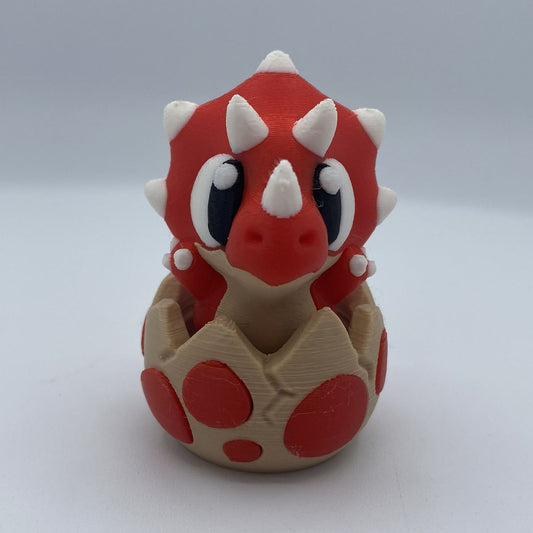 Baby dino clicker fidget 3D printed sensory toy