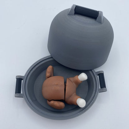 Roasted Turkey articulated 3d print