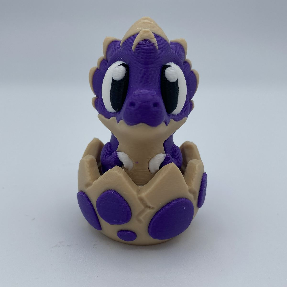 Baby dino clicker fidget 3D printed sensory toy