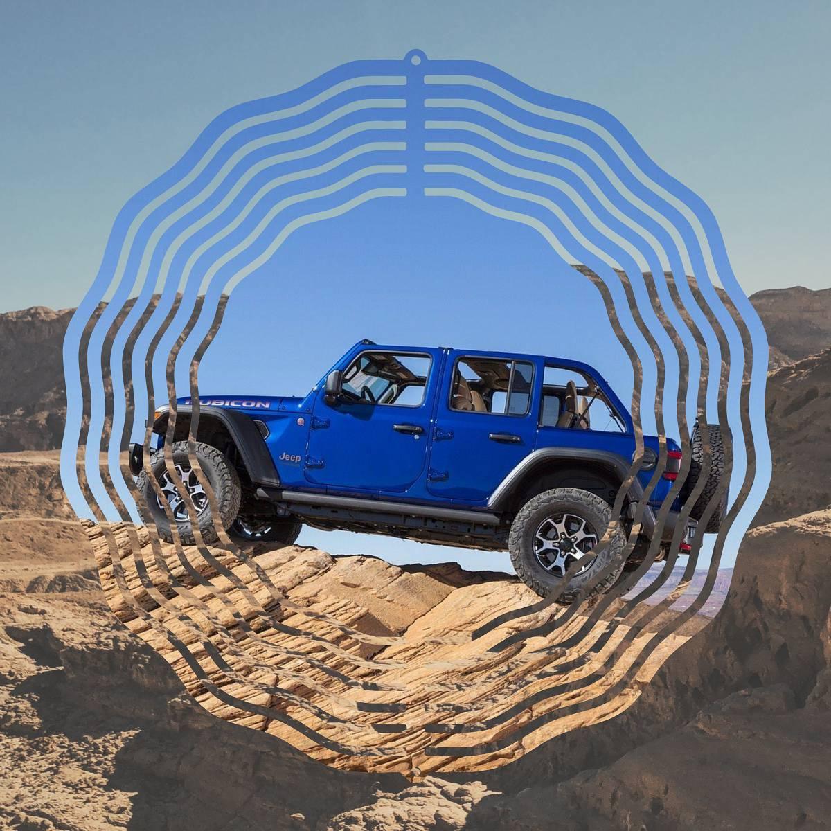 Jeep Wrangler Rubicon Wind Spinner - Kimmie's Creations L.L.C.