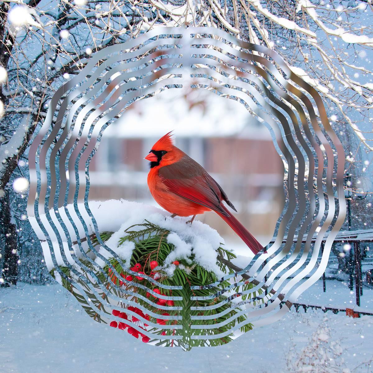 Cardinal Wind Spinner - Kimmie's Creations L.L.C.