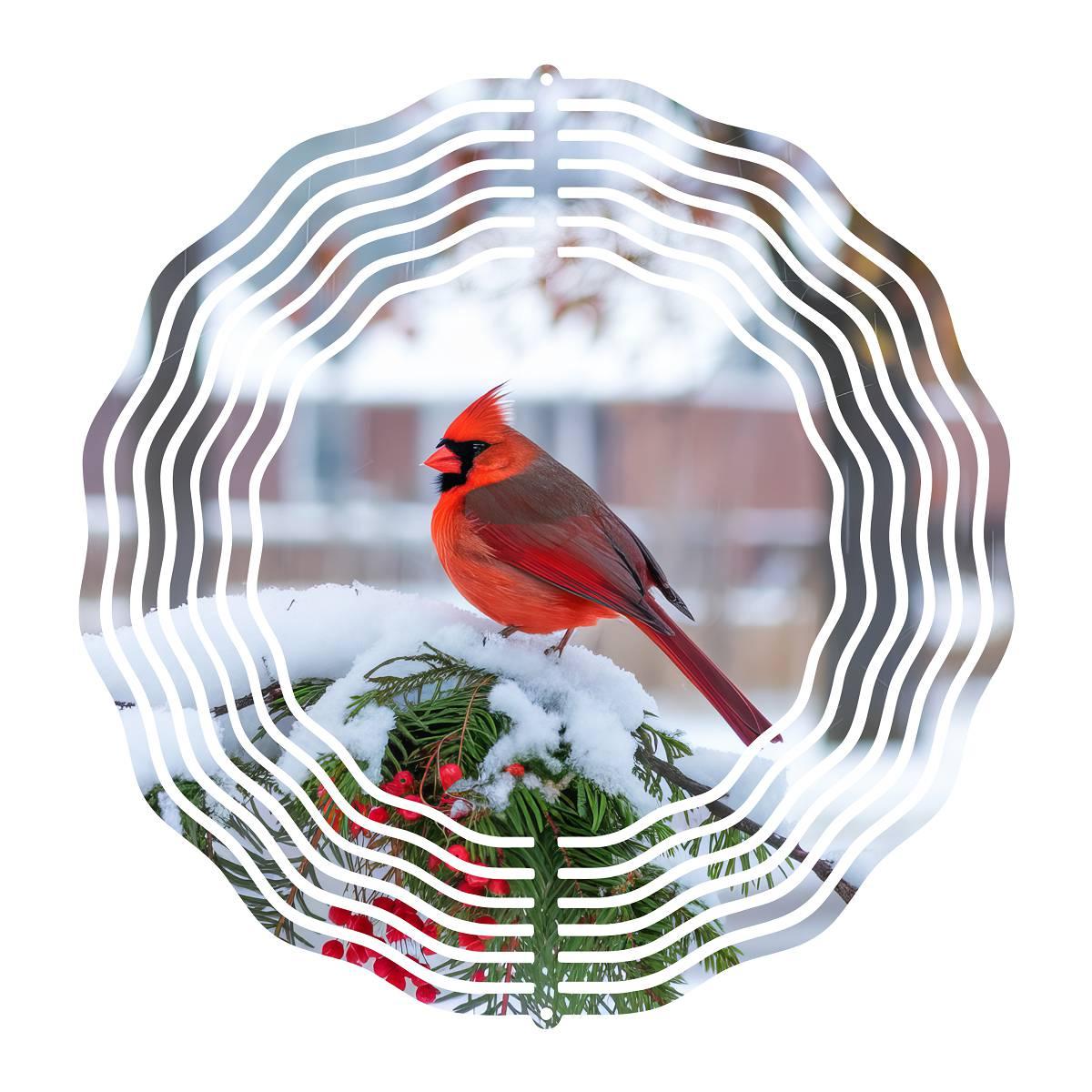 Cardinal Wind Spinner - Kimmie's Creations L.L.C.