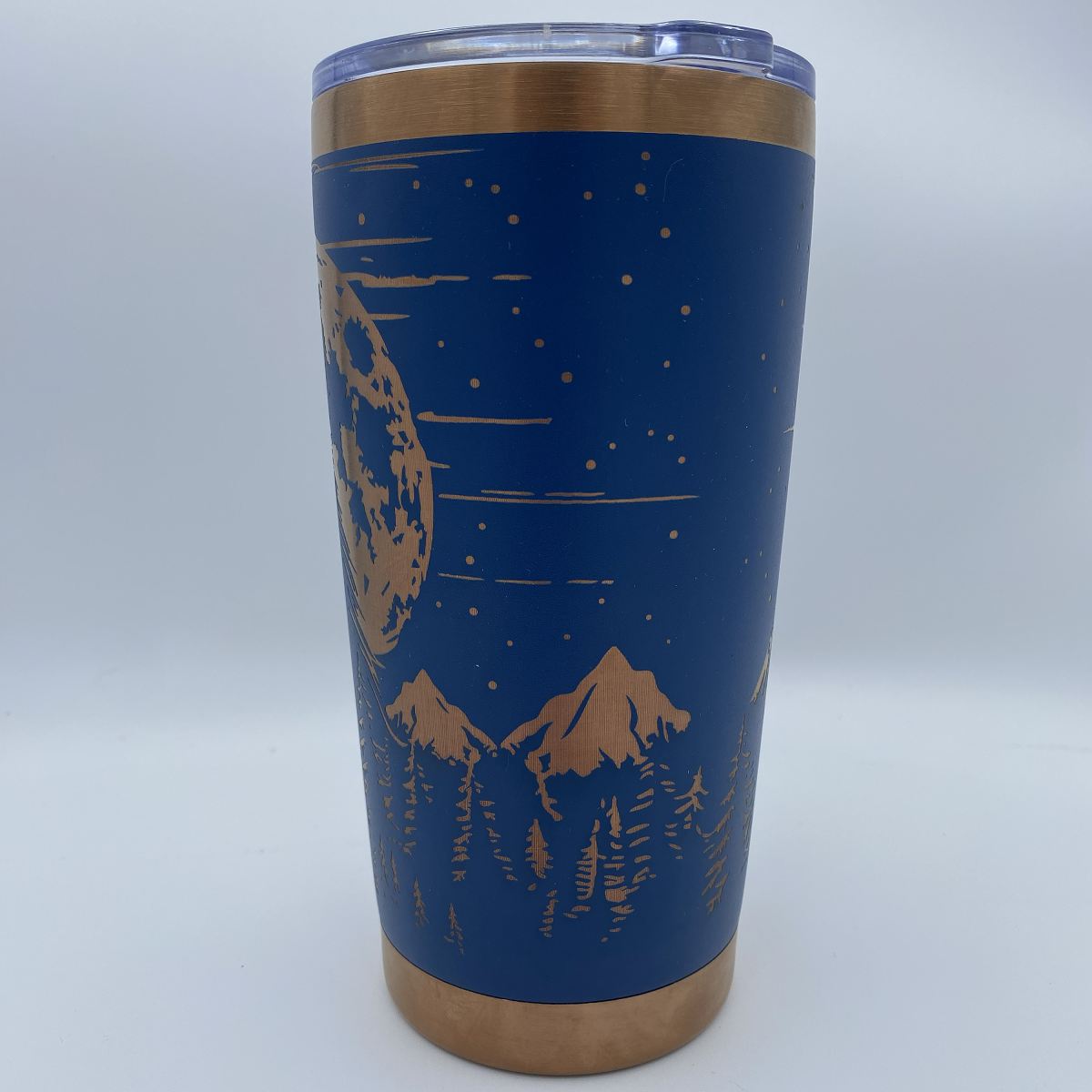 Wolf2bluewithcopperbacking - Kimmie's Creations L.L.C.