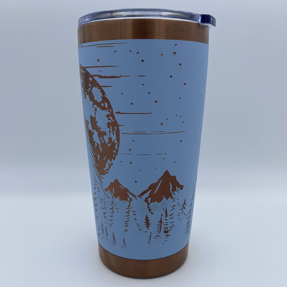 Wolf in the Wild Engraved Tumbler