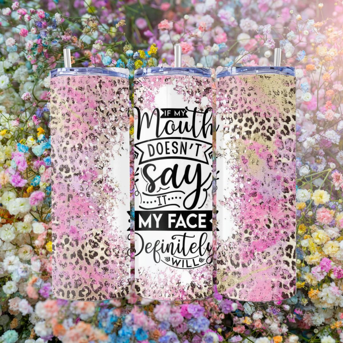 Speak Up: Skinny Tumbler's Bold Statement - Kimmie's Creations L.L.C.