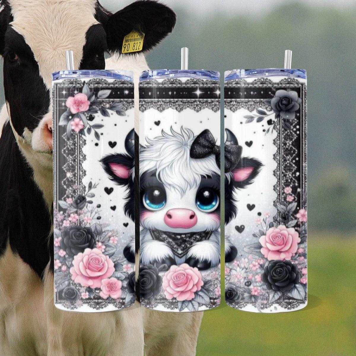 Stupendous Cow: A Highland Skinny Tumbler - Kimmie's Creations L.L.C.