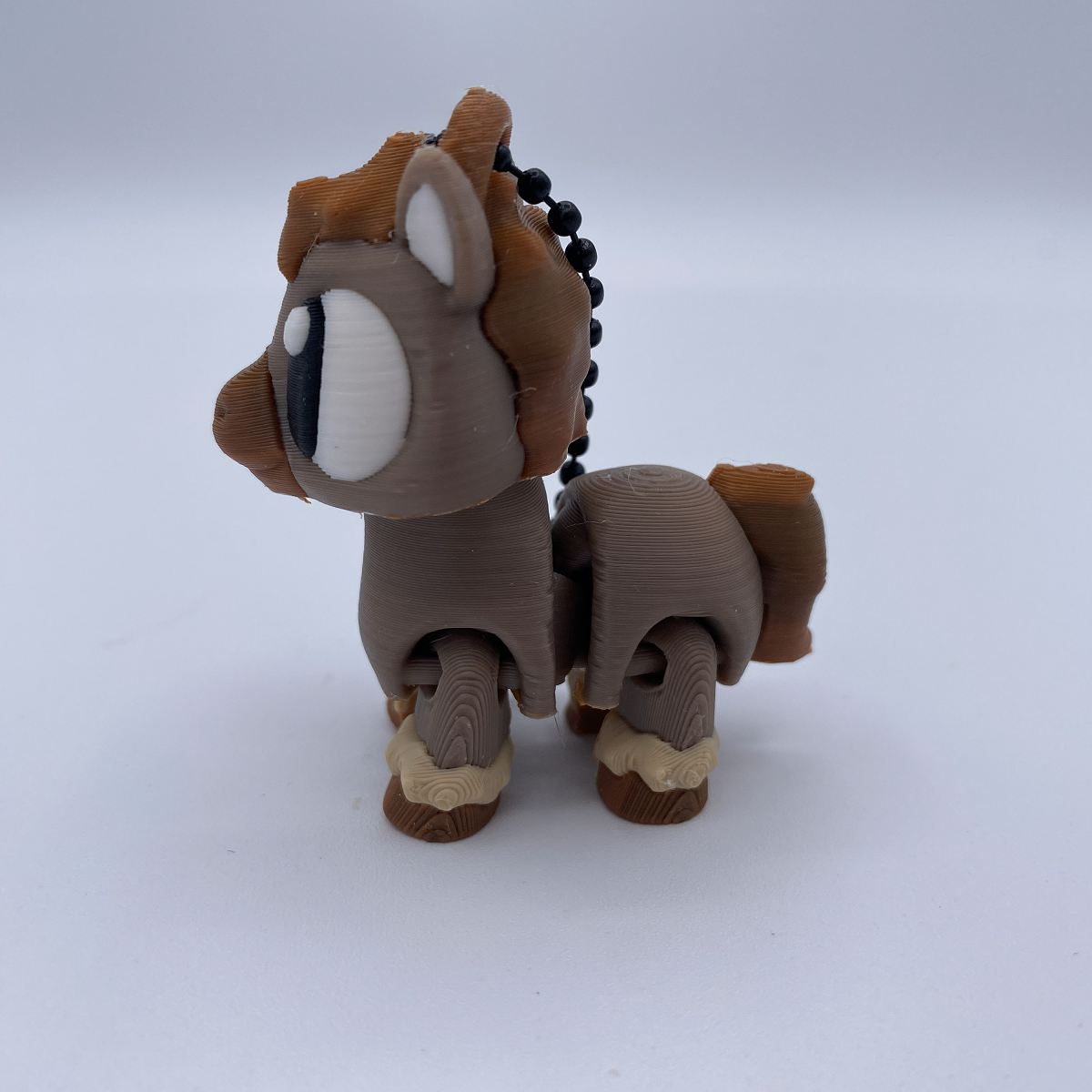 Horse Flexi Toy / Keychain - Articulated 3D Printed Horse