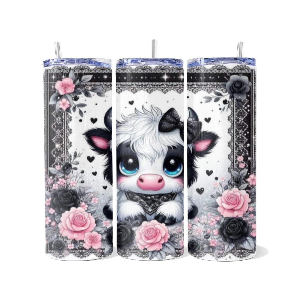 Stupendous Cow: A Highland Skinny Tumbler - Kimmie's Creations L.L.C.