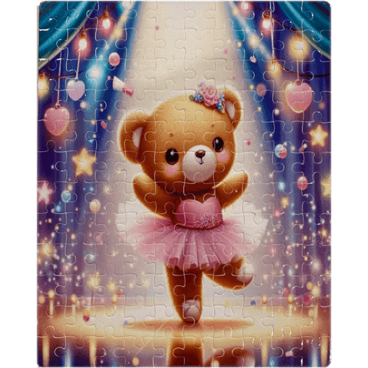 Unleash Your Inner Choreographer with Teddy Bearalina's Puzzle Extravaganza! - Kimmie's Creations L.L.C.