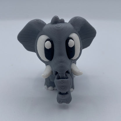Elephant 3d print articulated