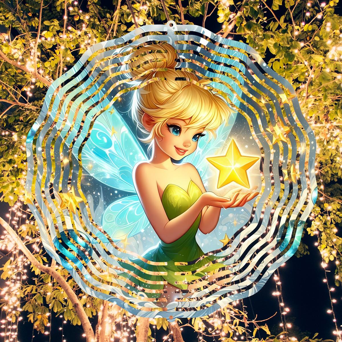 Tinkerbell Wind Spinner - Kimmie's Creations L.L.C.