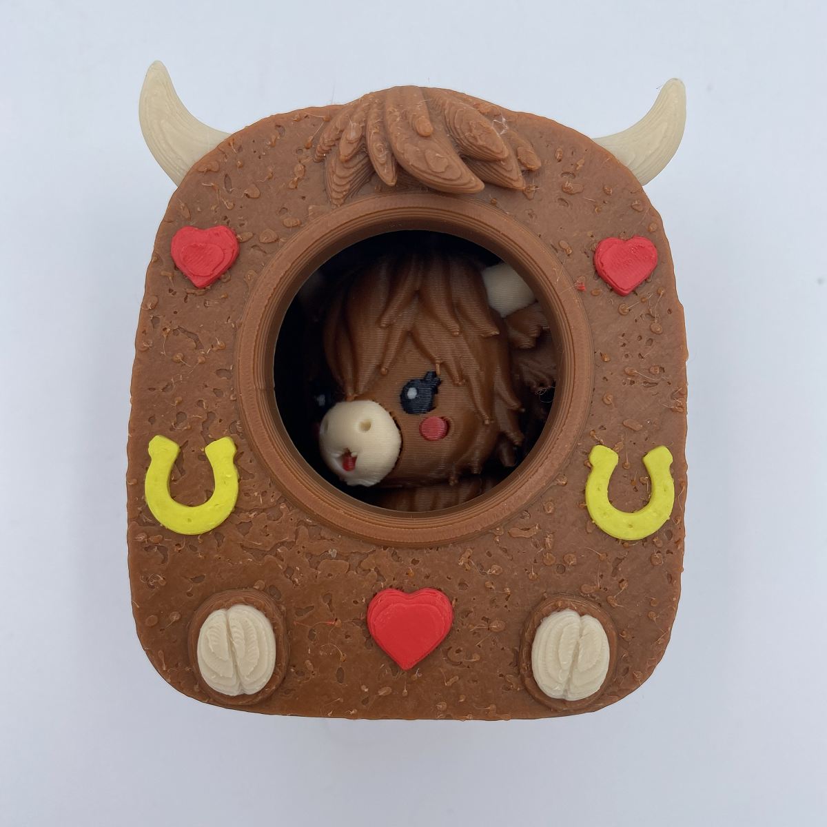 Pocket Pals Keychain - 3D Printed Cute Character Keychain