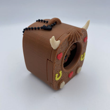 Pocket Pals Keychain - 3D Printed Cute Character Keychain