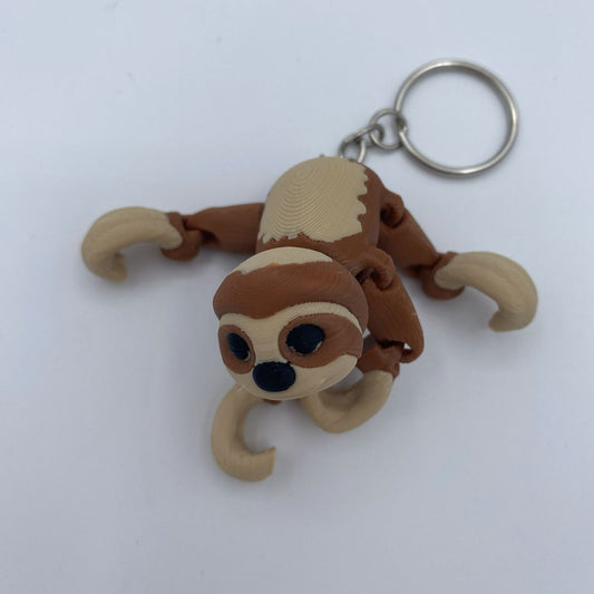 Sloth Keychain 3d print