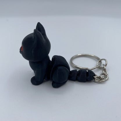Krazy Kitty Keychain and Zipper Pull