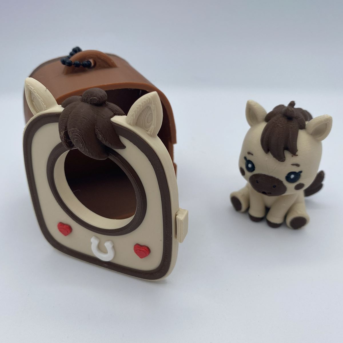 Pocket Pals Keychain - 3D Printed Cute Character Keychain