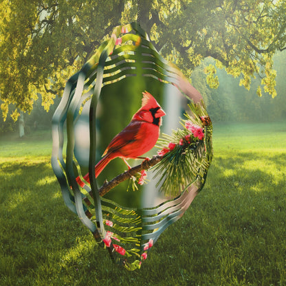 Cardinal Wind Spinner