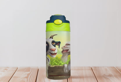 Goat-cha!  Hilarious Hooves & Hydration - 12 oz Flip Top